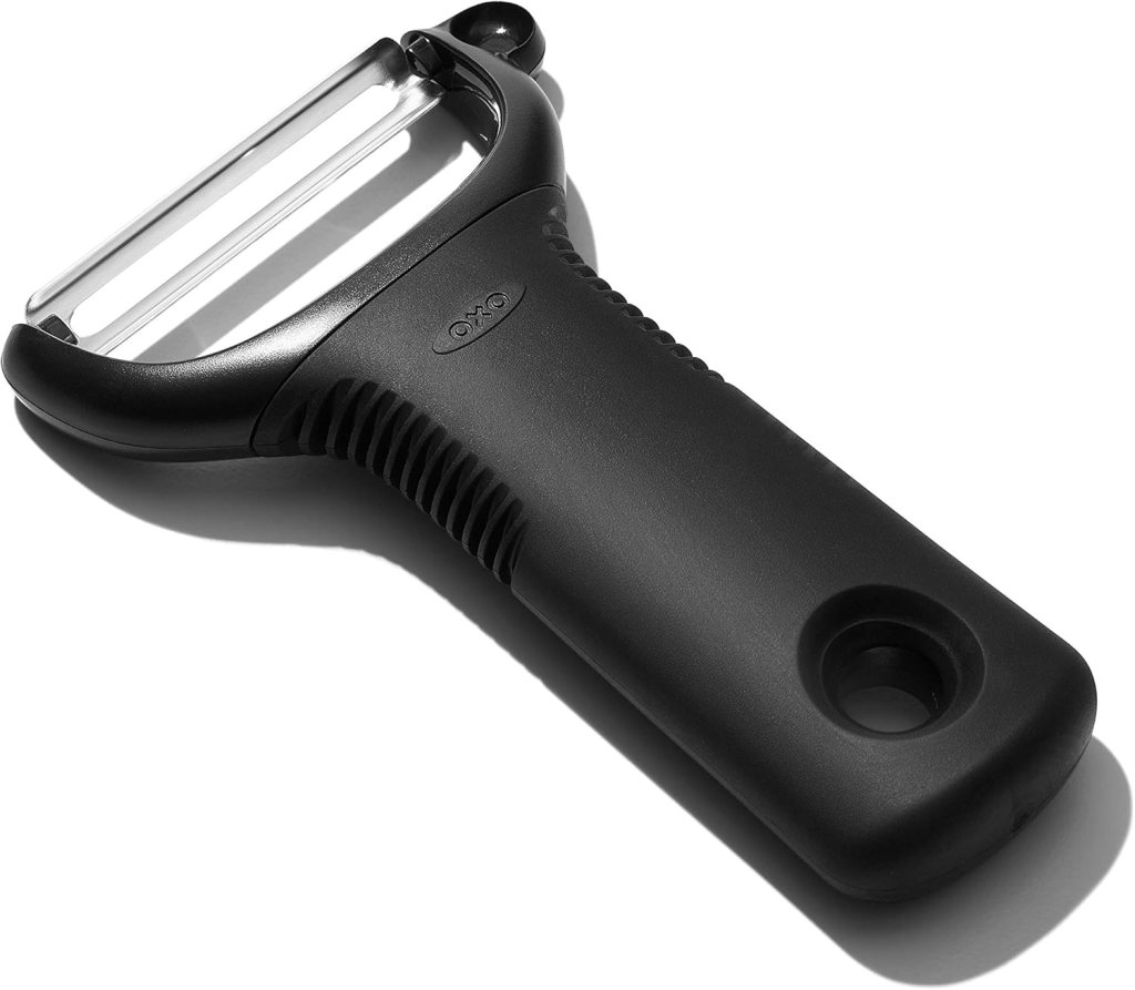 OXO Good Grips Y Peeler in black.